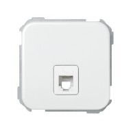 Toma teléfono RJ-11 blanco Simon 31