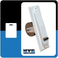 Recogedor pers embutir plastico grande plastico blanco nivel