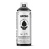 Pintura spray mtn wepro solvent brillante 400 ml negro cosmos montana