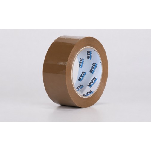 Cinta embalar polipropileno 126 m x 48 mm marron nivel