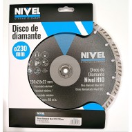 Disco diamante basic H10 / Ø230mm nivel