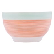 Bol porcelana kaleido Ø 14 cm coral verde
