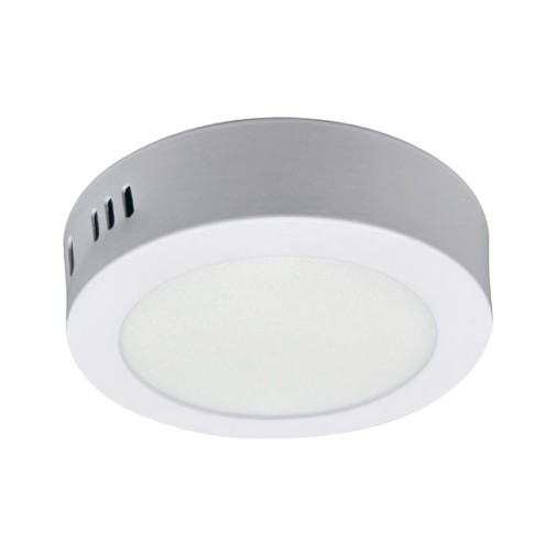 Downlight LED superficie redondo blanco kone 20,5CM 18W 1800LM 4000K cristalrecord