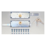 Cerradura persiana lateral juego puertas enrollables llaves 3 puntos cays