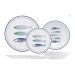 Vajilla 18PZS coupe porcelana sardinas h&h