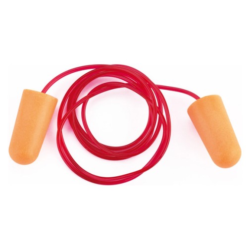 Tapon auditivo desechable (100 pares) con cordon snr 37dB steelpro safety