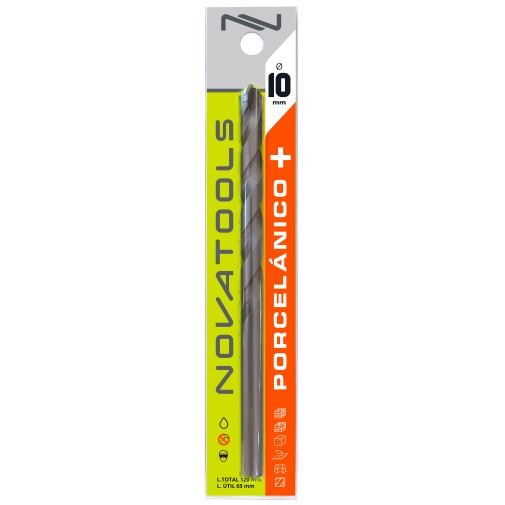 Broca porcelanico 10MM novatools,s.l.