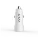 Cargador de coche puerto USB c 18W blanco ideus