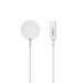 Cargador inalambrico reloj con cable USB compatible apple blanco ideus