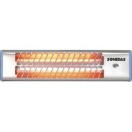 Estufa electrica baño cuarzo 600/1200 W sonedas