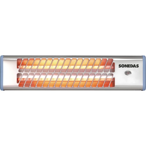 Estufa electrica baño cuarzo 600/1200 W sonedas