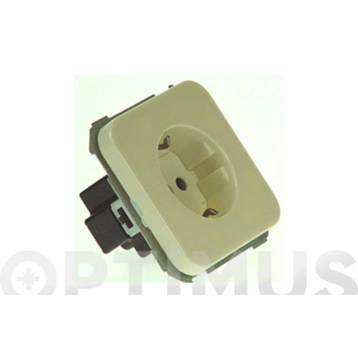 Base enchufe 2P+TT marfil Simon 31