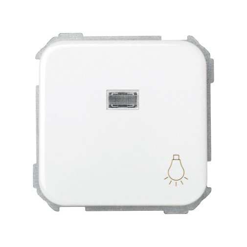 Pulsador luz con luminoso blanco Simon 31
