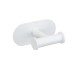 Percha de acero inoxidable turbo-loc® duo serie orea white mat wenko