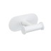 Percha de acero inoxidable turbo-loc® duo serie orea white mat wenko