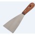 Espatula pintor inoxidable pro mango madera 4 cm kolorea