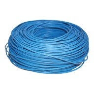 Cable hilo flexible v-k H07V-K 1X1,5MM 200MT azul bricable