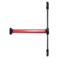 Antipanico sobreponer alpha touch 840 mm 2 puntos alto/bajo negro/rojo pack completo cisa