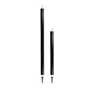 Kit cable cierres alto/bajo antipanico push/touch negro cisa