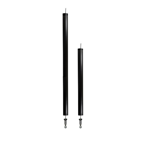 Kit cable cierres alto/bajo antipanico push/touch negro cisa