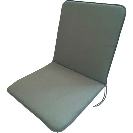 Cojin respaldo gris claro 94X48X4CM ligth grey madison