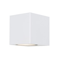 Aplique exterior confo blanco 1XGU10 IP44 cristalrecord