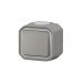 Pulsador superficie gris IP55 new plexo Legrand