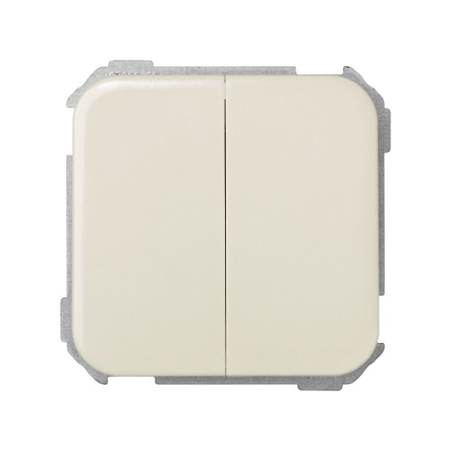Conmutador doble marfil Simon 31