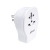 Adaptador enchufe viaje universal USB a+ 2 USB c 20W blanco usa Simon