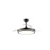 Ventilador de techo plafon aspas retractiles negro 20W cristalrecord