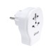 Adaptador enchufe viaje universal USB a+ 2 USB c 20W blanco europa Simon