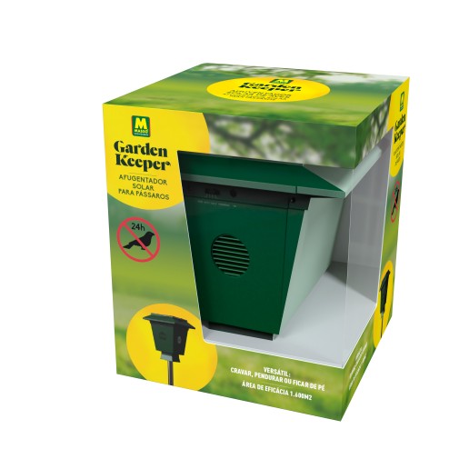Ahuyentador solar de aves 1600M² garden keeper
