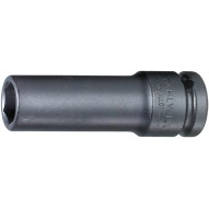 Llave vaso impacto 1/2" larga hexagonal reducida 2309 19MM stahlwille