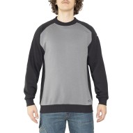 Sudadera cuello redondo lagorai gris-negro talla s issaline