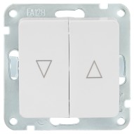 Pulsador Empotar Blanco - - CFZ12572020