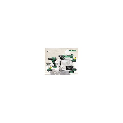 Taladro Perc+amolad 125mm 5ah 2b 18 V