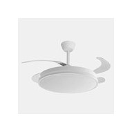 Ventilador techo c/luz 4 aspas