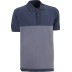 Polo Algodon / Elastano Fenix Gris / Marino Talla S Juba