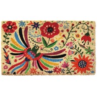 Felpudo coco blanco alebrije