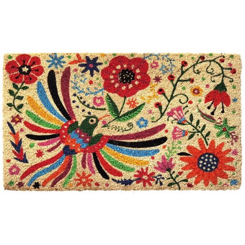 Felpudo coco blanco alebrije