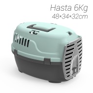 Transportin mascotas menta