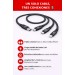 Cable conexion c/rapida USB b-c 2.1A iphone