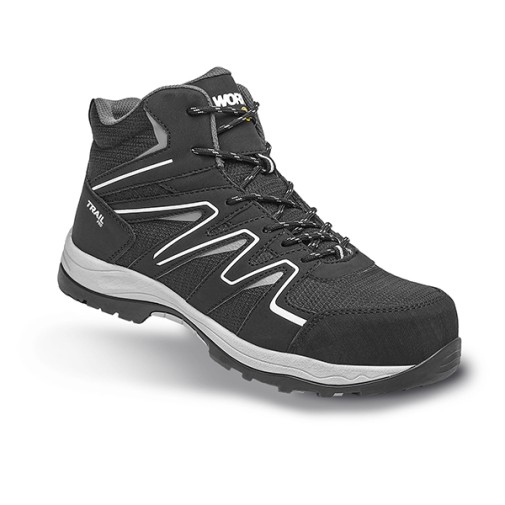 Bota piel sp puntera+plant negro
