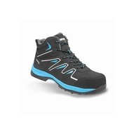 Bota piel sp puntera+plant azul