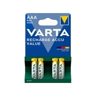 Pila recargable aaa bl 4 uds