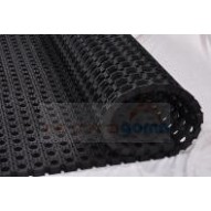 Alfombra caucho sbr/nr alveolar fondo abierto eco 22MMX1000MMX1500MM tecnogoma