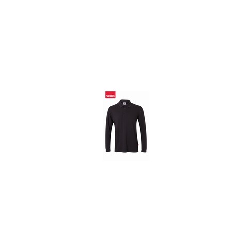 Polo M/larga Negro Xl