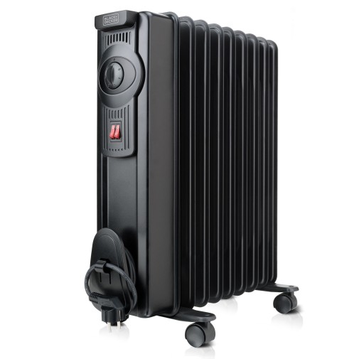 Radiador aceite 1500W 10 elementos black+decker
