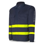 Chaqueta Ignifuga/antiestatica Multinorma Av Azul Marino Tal - 23044354