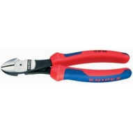 Alicate Corte Diagonal 200mm Mango Bicomponente Knipex